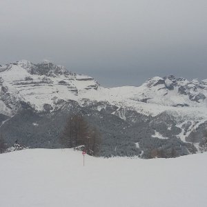 Betička on the summit of Monte Vigo (5.2.2017 9:52)