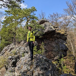 Martin Matějka na vrcholu Světovina JV (23.4.2022 14:19)