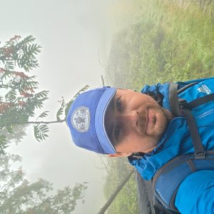 Martin Snopek na vrcholu Velká Polana (2.8.2026 9:12)