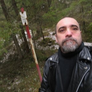 Daniel Ledl on the summit of Orel (10.2.2024 15:54)