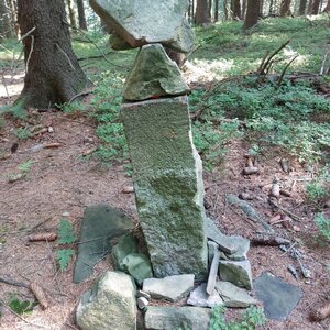 Mykas na vrcholu Slavíč - SZ vrchol (10.7.2024 9:25)