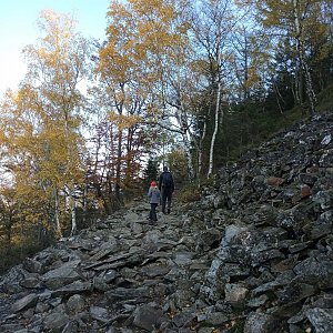 Zuza na vrcholu Klíč (25.10.2020 14:00)