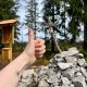 Any Vališová on peak Tok (13.4.2025)