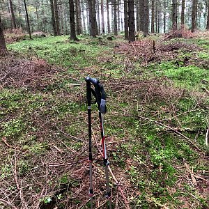 Radka D na vrcholu Lučkov JV vrchol (11.10.2022 11:00)