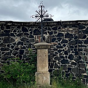 Jaroslav Mužík na vrcholu Lovoš (9.7.2022 13:25)