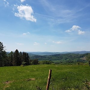 Marcela Kubíčková na vrcholu Kaplička (14.5.2022 12:22)