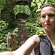 Marcela Kubíčková na vrcholu Nový hrad