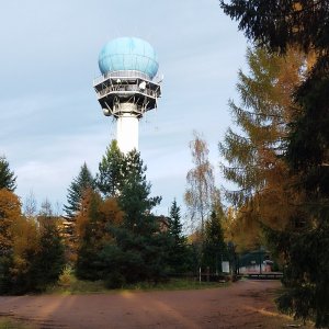 Jirka on the summit of Písek (4.11.2025 15:32)