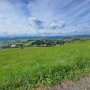 Horalka Anička na vrcholu Wawrzaczow Groń (21.5.2022)