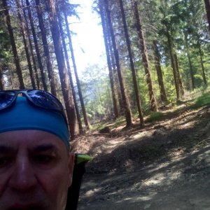 Li Be on the summit of Obora SZ (19.6.2023 11:36)