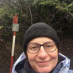 Kamila  Petrová na vrcholu Slavíč (2.11.2019 12:51)