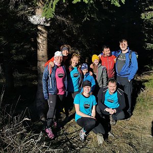 Václav Skuplík na vrcholu Slavíč (8.11.2020 12:47)