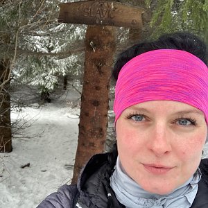 Mišousek na vrcholu Slavíč (24.1.2021 12:56)