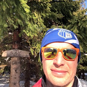 vito na vrcholu Slavíč (21.2.2021 10:30)