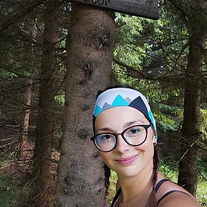 Štěpánka Losertová na vrcholu Slavíč (30.6.2021 15:37)