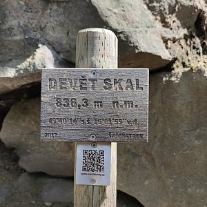 Martin Palin na vrcholu Devět skal (14.8.2021 14:00)