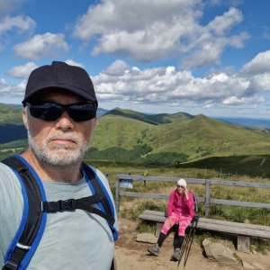 Rastislav Biarinec on the summit of Halicz (23.7.2025 10:11)