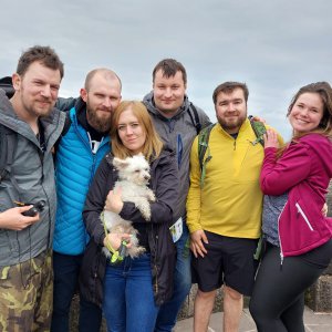 ženda on the summit of Děčínský Sněžník (13.5.2023 13:00)