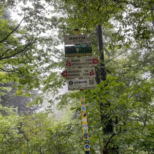 René Arendacký na vrcholu Makyta (24.9.2023 21:22)