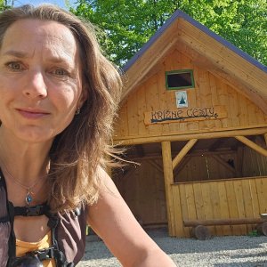 Marcela Kubíčková na vrcholu Makyta (2.5.2025 15:15)