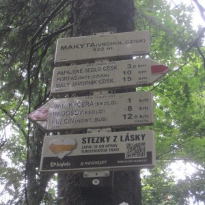 ZdenkaV na vrcholu Makyta (16.9.2025 12:40)