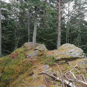 Vladimír Grančay na vrcholu Kohoutová - JZ vrchol (15.1.2023 13:58)