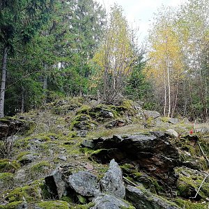 Vladimír Grančay na vrcholu Nad Křesanovem (16.10.2022 16:07)