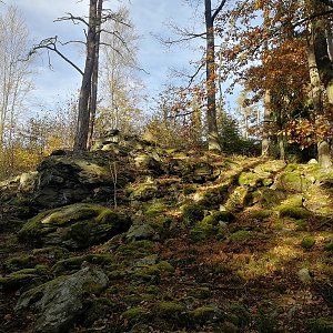 Vladimír Grančay na vrcholu Nad Selminy - V vrchol (20.10.2022 16:21)