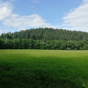Vladimír Grančay na vrcholu Na Brocích (9.7.2022 16:35)