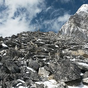 KaMo na vrcholu Kala Patthar (15.3.2016 13:15)
