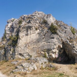 Šárka on the summit of Olivetská hora (1.9.2024 11:16)