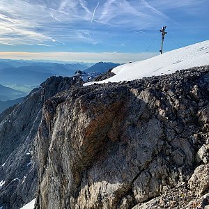 Jan Matiášek na vrcholu Hochkönig (17.10.2022 16:45)