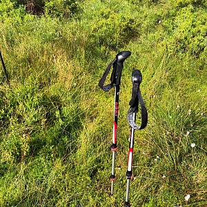 Radka D na vrcholu Lipowski Wierch (17.7.2022 9:23)