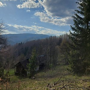 Tomáš Vašíček na vrcholu Czerwieńska Grapa (7.5.2023 16:49)