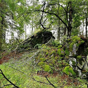 Vladimír Grančay on the summit of Hvězdáře (28.9.2019 12:12)