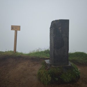 Martin Suchopár on the summit of Pico das Éguas (13.6.2026 10:15)