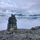 Mársy Montblanc na vrcholu Mjølvafjellet