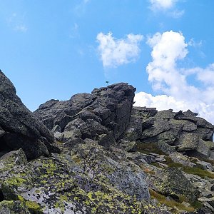 Jirka Zajko on the summit of Ilinden (6.8.2022 11:04)