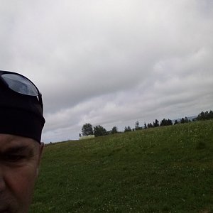 Li Be on the summit of Szewczaków Wierch (3.7.2022 8:38)