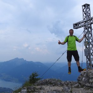 Divočák on the summit of Rettenkogel (23.6.2026 13:28)