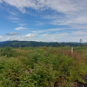 Cyklista 73 on the summit of Brdo (6.7.2022 16:15)