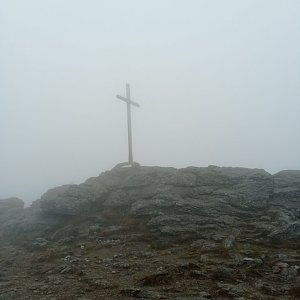Galorka on the summit of Großer Arber / Velký Javor (8.10.2022 11:25)