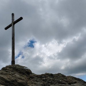 Jan Blažej na vrcholu Großer Arber / Velký Javor (8.5.2026 11:22)