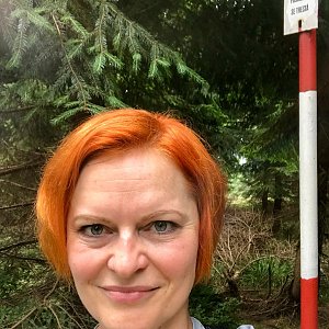 Hanka na vrcholu Kobylanka (8.7.2018 11:22)