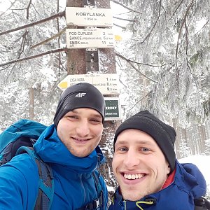 MartinMoli na vrcholu Kobylanka (2.3.2019 10:02)