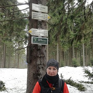 dana na vrcholu Kobylanka (9.3.2019 11:05)