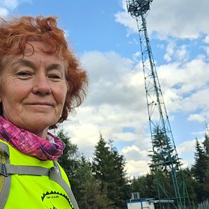 Horalka Anička on the summit of Jedľovinka (16.7.2022)