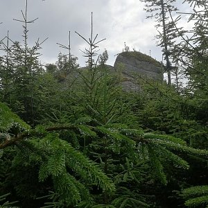 VěrkaN on the summit of Eichelberg SV (5.7.2022 14:30)
