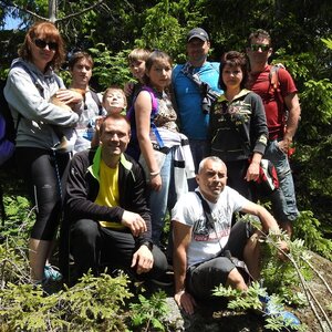 Divočák junior on the summit of Helbergstein (13.6.2021 12:56)