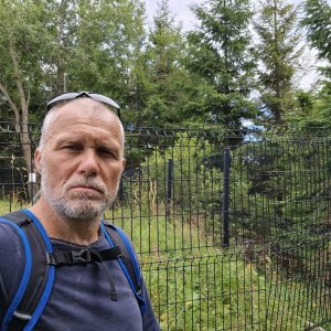 Rastislav Biarinec na vrcholu Mała Przehyba (8.8.2025 14:40)
